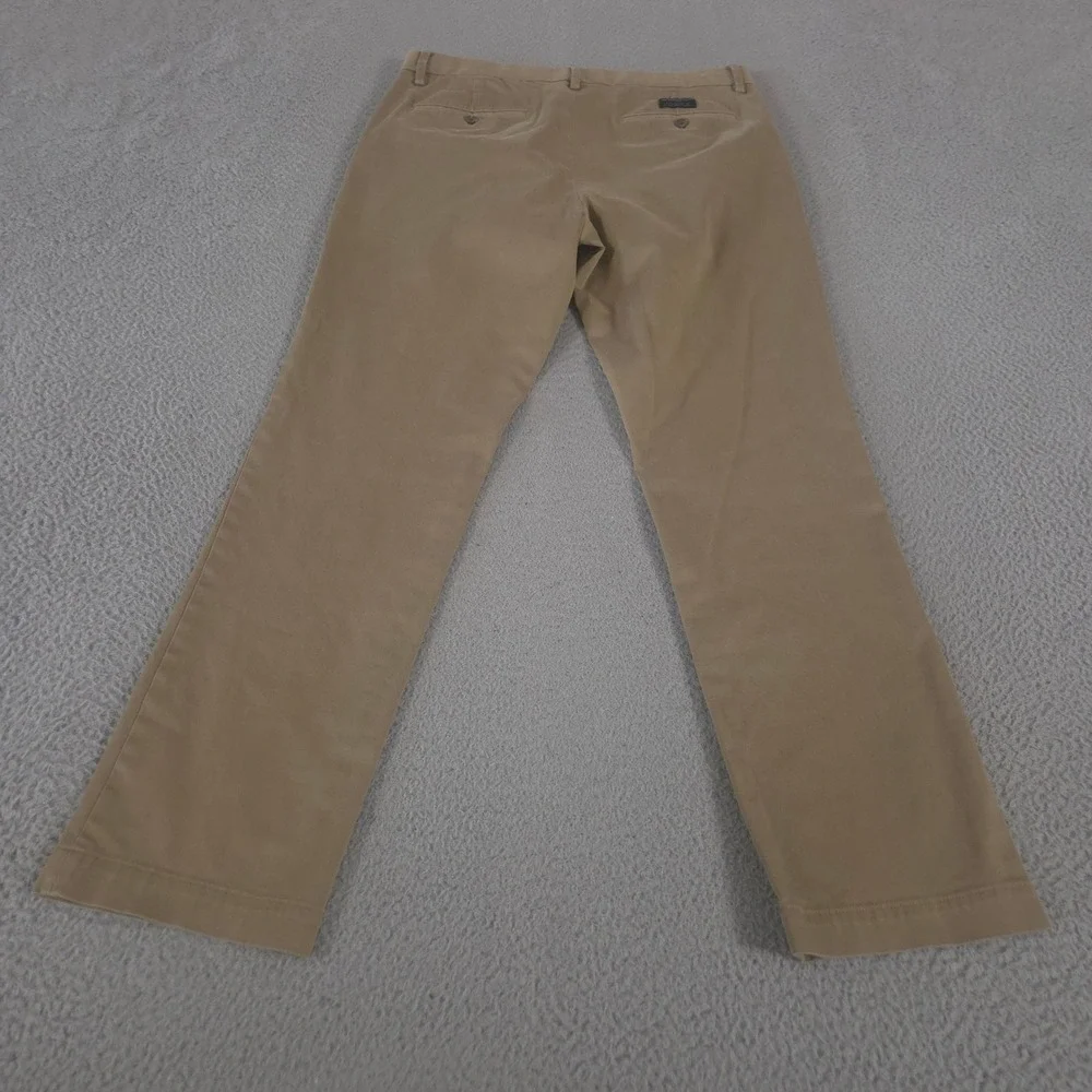 Banana Republic Pants Mens 34x32 Tan Slim Rapid Movement Chino Stretch Cotton